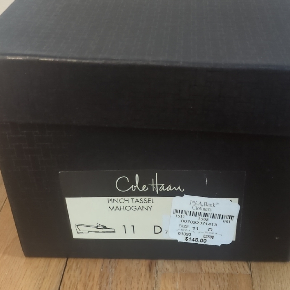 Cole Haan Mahogany Leather Loafers